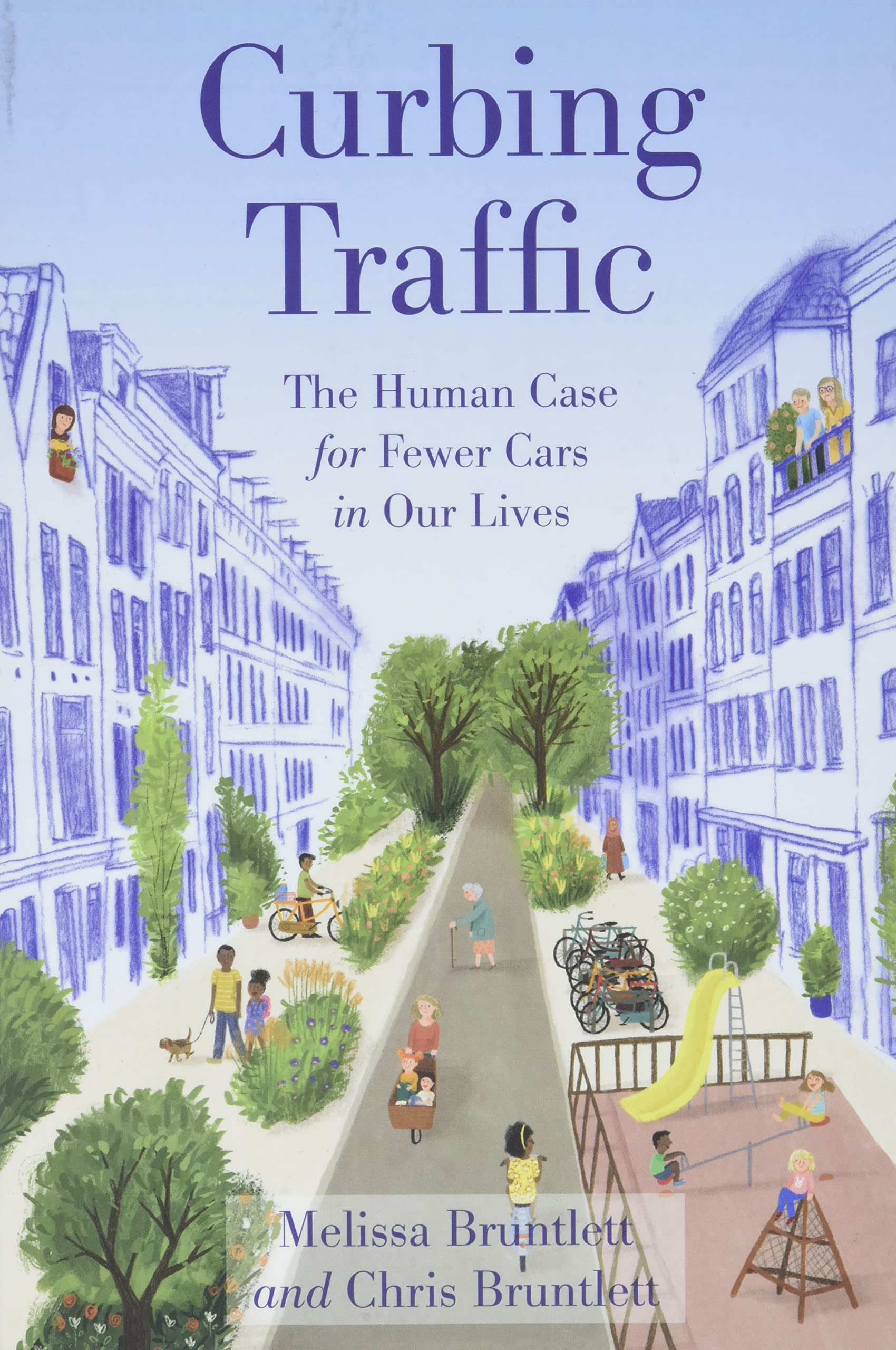 Curving traffic book cover